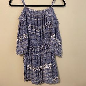 Blue floral Sundress! By Forever 21, size S
